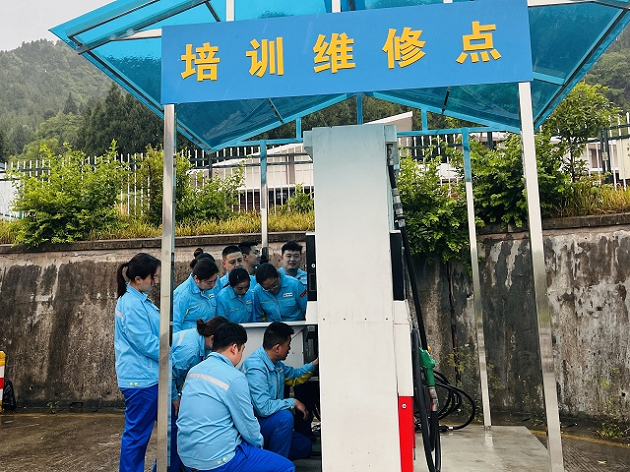 蜀交中油公司川北片區開展加油機日常維護保養及檢維修培訓.png